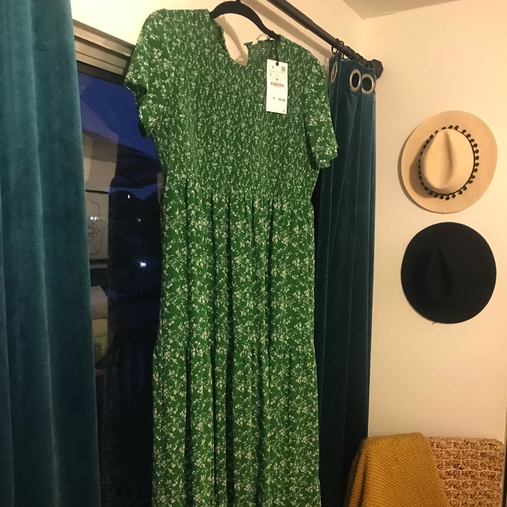 NWT zara maxi dress.